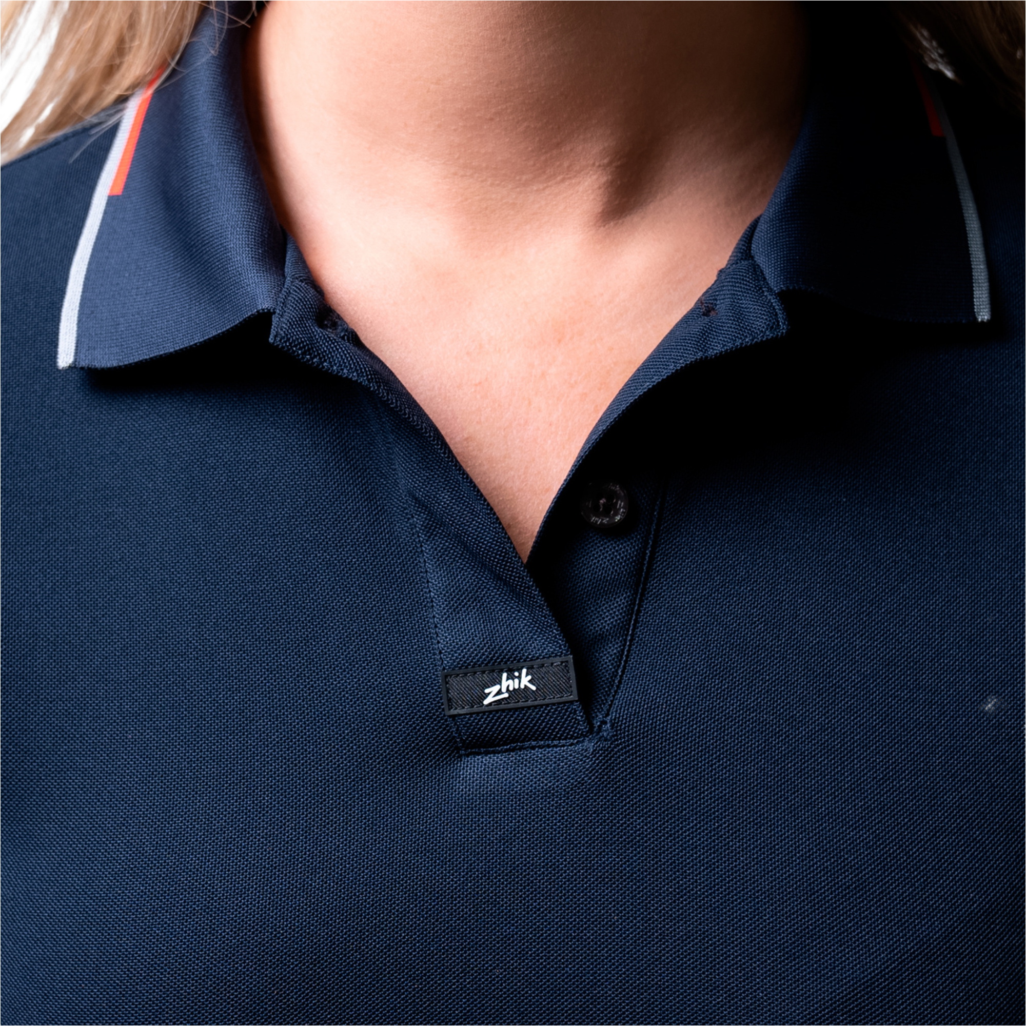 Zhik Da Donna Elite Active Polo POL-0160-W-NVY - Navy Blue